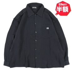 画像1: 【半額】PeeTee. (ピーティー) “CUTOFF GAUZE L/S SHIRTS” (1)