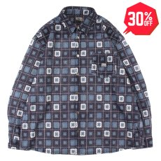 画像1: 【30%OFF】【ラストXLのみ】PeeTee. (ピーティー) “CROCHET SHEER L/S SHIRTS” (1)