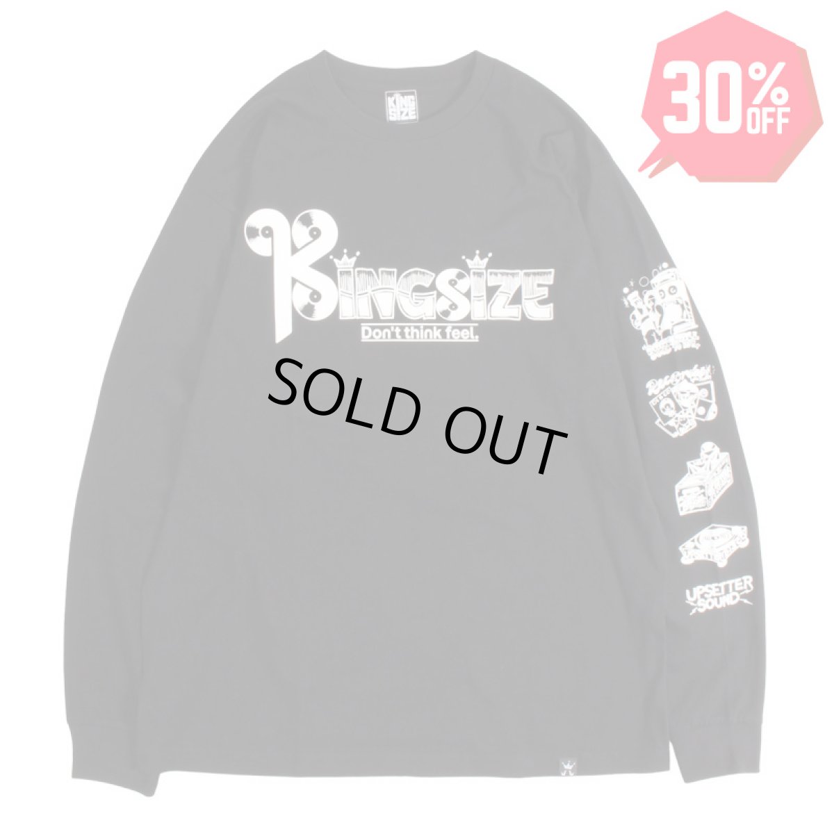 画像1: 【30%OFF】KINGSIZE（キングサイズ）“FOUNDATION L/S TEE” (1)