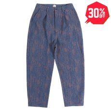 画像1: 【30%OFF】KINGSIZE（キングサイズ）“FADE JACQUARD TAPERED PANTS” (1)