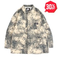 画像1: 【30%OFF】KINGSIZE（キングサイズ）“ALL PRINT COVERALL JACKET” (1)