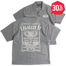 画像1: 【30%OFF】KINGSIZE（キングサイズ）“JACK KING S/S SHIRT” (1)
