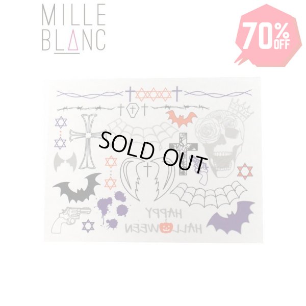 画像1: 【70%OFF】Milleblanc（ミルブラン） “HALLOWEEN TATTOO SEAL” (1)