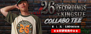 KINGSIZEx26RECORDINGS KINGSIZEx26RECORDINGS