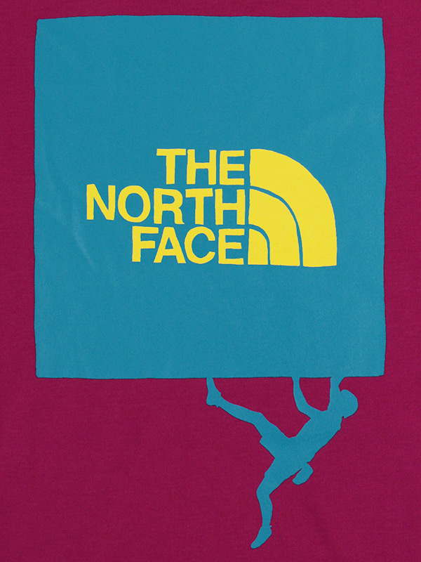 The North Face ザノースフェイス S S Climbing Square Logo Tee ショートスリーブクライミングスクエアロゴティー ワイルドアスターピンク Dissident Web Shop