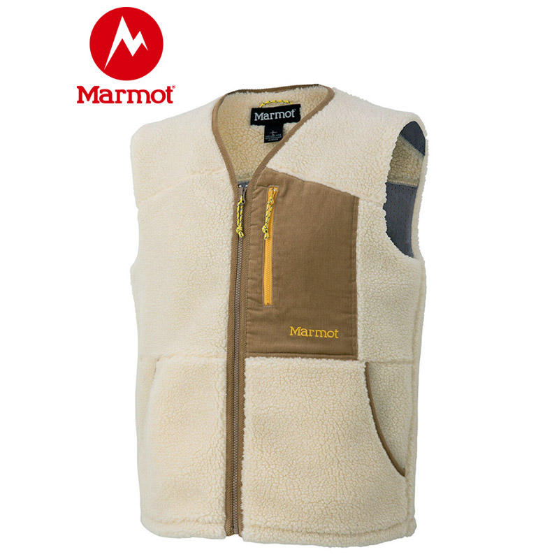 ラストLのみ】Marmot（マーモット） “SHEEP FLEECE VEST（シープ