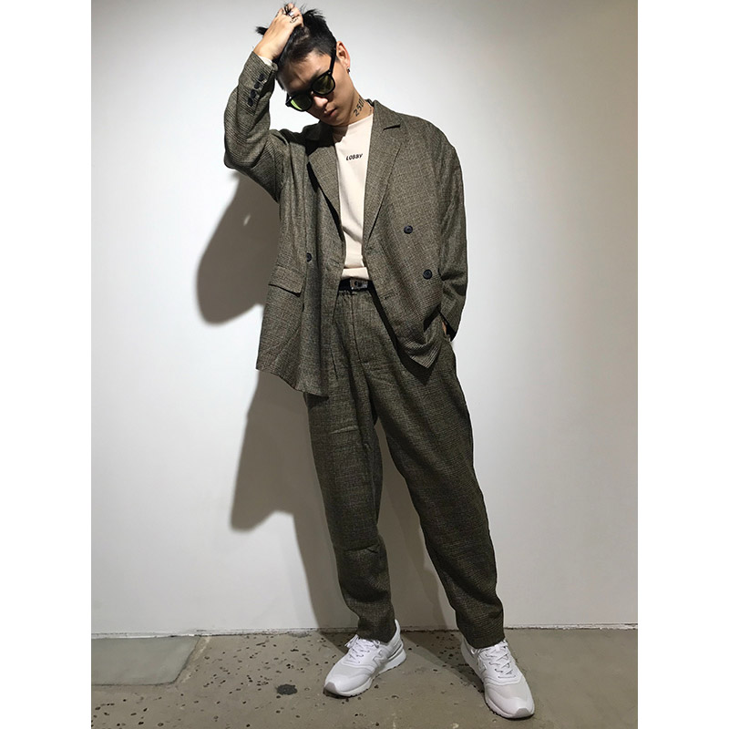買取販売価格 BUDS（バッズ） “CHECK TAPPERD PANTS”