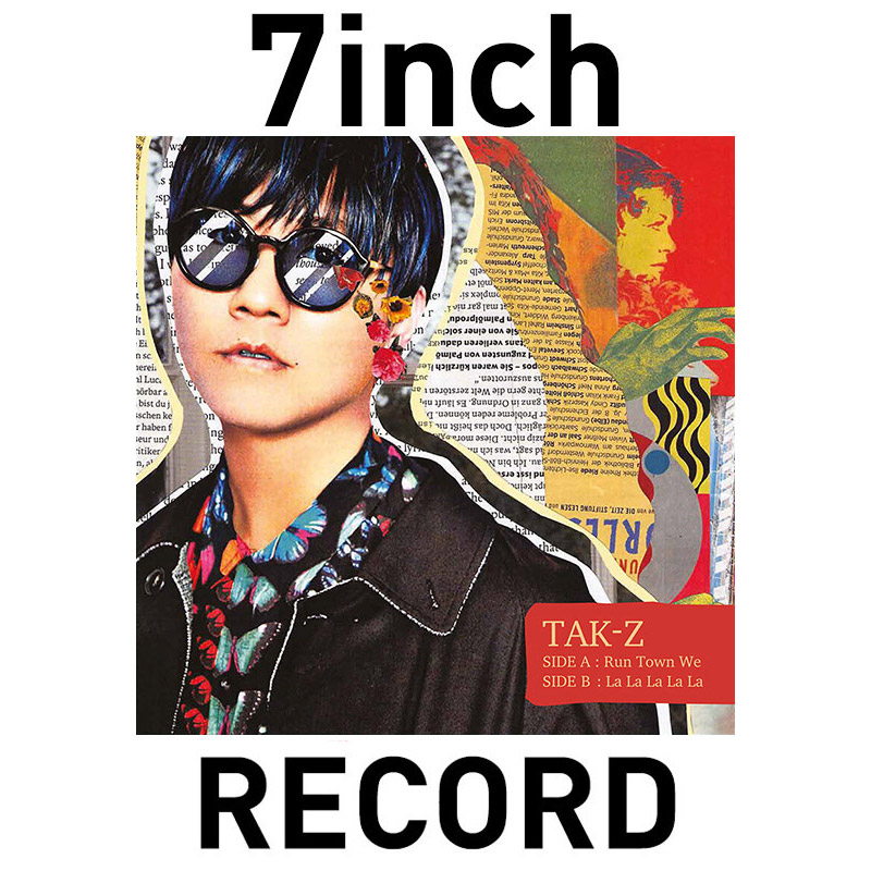 画像1: 【7inch RECORD】『Run Town We / La La La La La』TAK-Z (1)