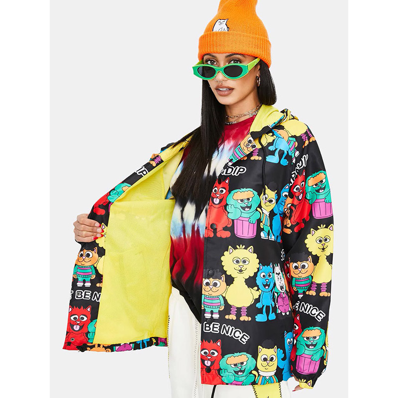 ラストMのみ】RIPNDIP (リップンディップ) “NERM STREET HOODED COACH ...