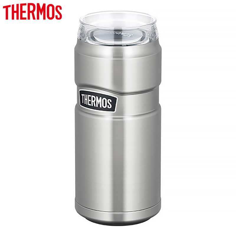 画像1: THERMOS（サーモス）“保冷缶ホルダー” ステンレス (1)