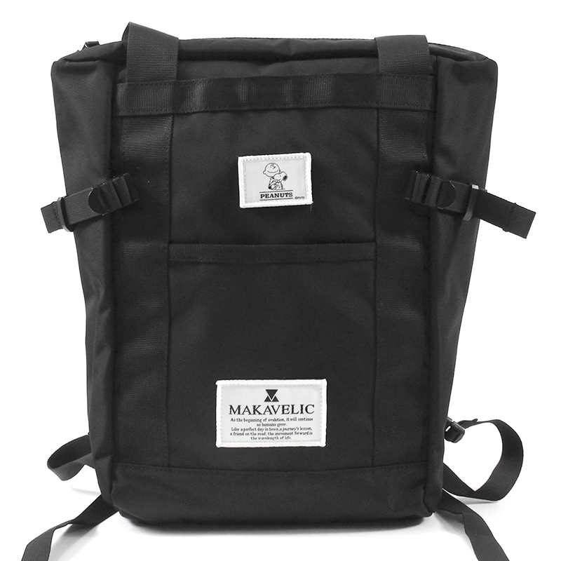MAKAVELIC （マキャベリック）× PEANUTS “TOTE BACK PACK” DISSIDENT WEB SHOP