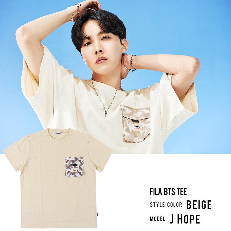 Fila フィラ Bts J Hope着用モデルtシャツ Dissident Web Shop Fila フィラ Bts J Hope着用モデルtシャツ Dissident Web Shop