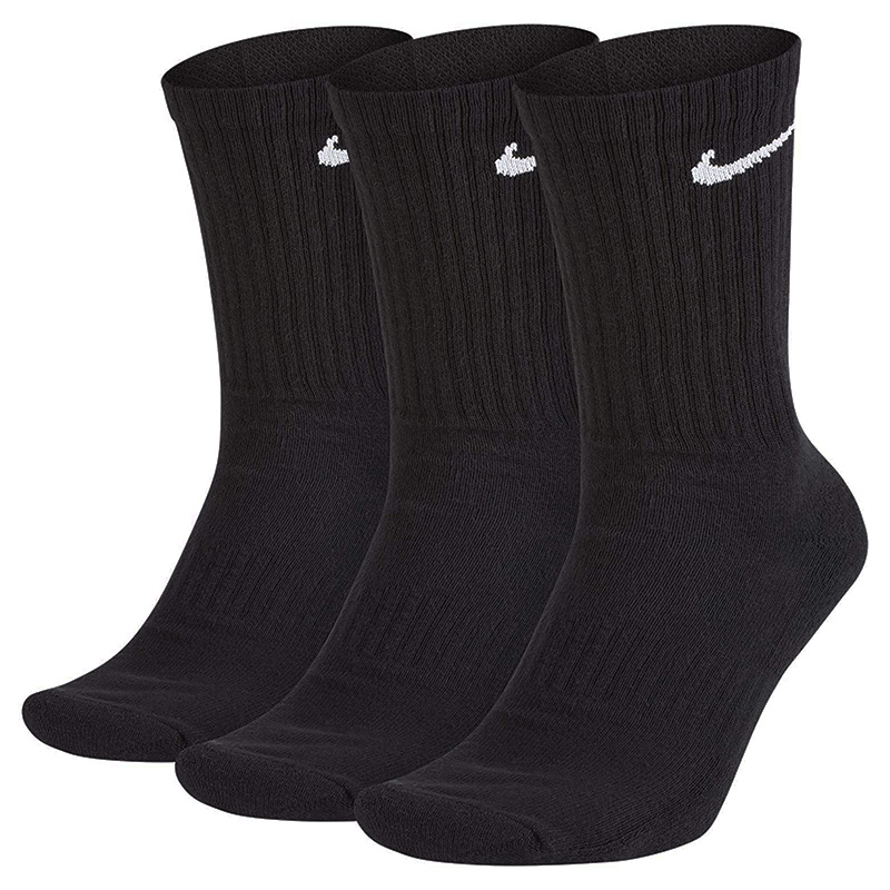 【2024.04.27再入荷】NIKE（ナイキ） “EVERYDAY CUSHION CREW 3PACK SOCKS (エブリデイ クッション クルー 3P ソックス)”