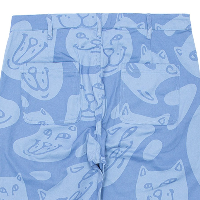 ラストLのみ】RIPNDIP (リップンディップ) “Many Faces Cotton Twill