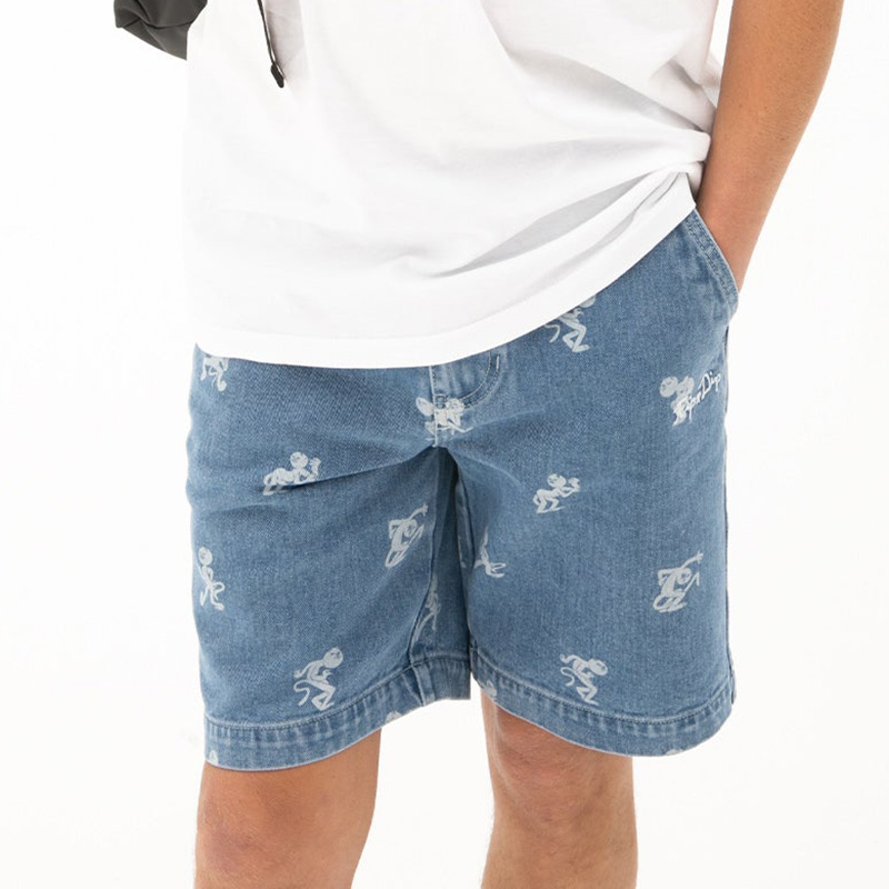 RIPNDIP (リップンディップ) “DANCE PARTY DENIM SHORTS” - DISSIDENT