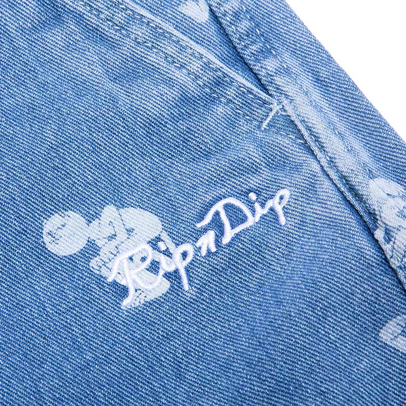 RIPNDIP (リップンディップ) “DANCE PARTY DENIM SHORTS” - DISSIDENT