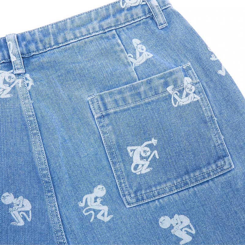 RIPNDIP (リップンディップ) “DANCE PARTY DENIM SHORTS” - DISSIDENT