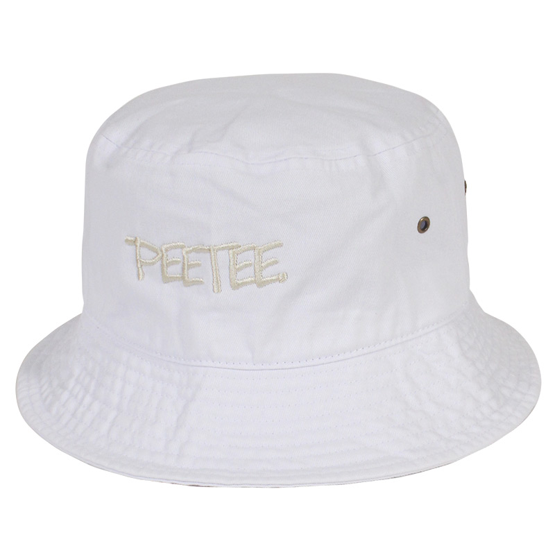 画像1: 【ラストLのみ】PeeTee. (ピーティー) “LOGO BUCKET HAT” (1)