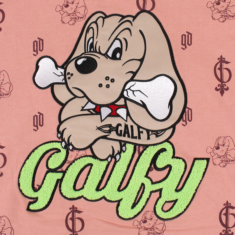 GALFY ファイアーパターン　パイルロゴ大型犬