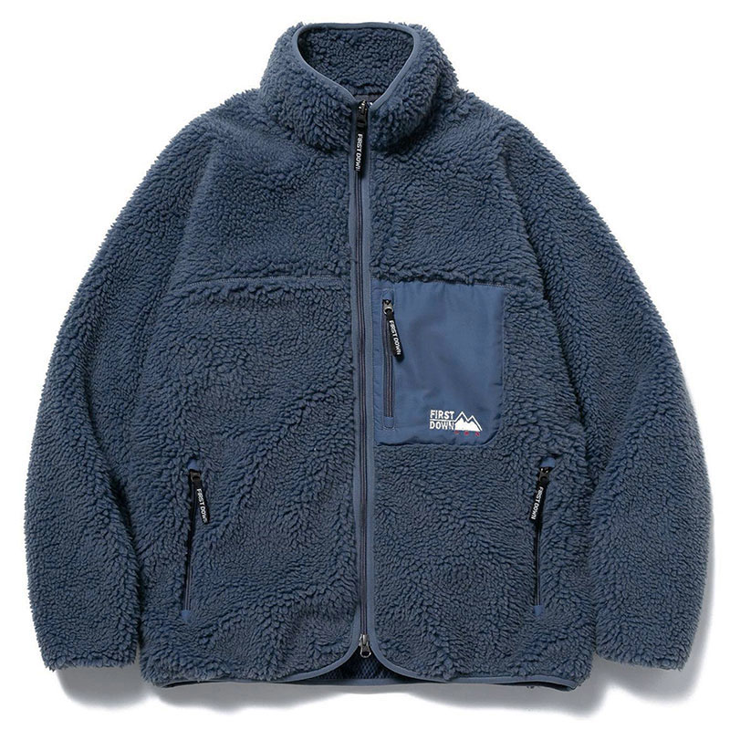 【used】FIRST DOWN switching fleece jacket