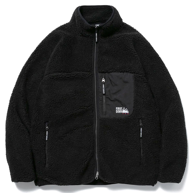 【used】FIRST DOWN switching fleece jacket