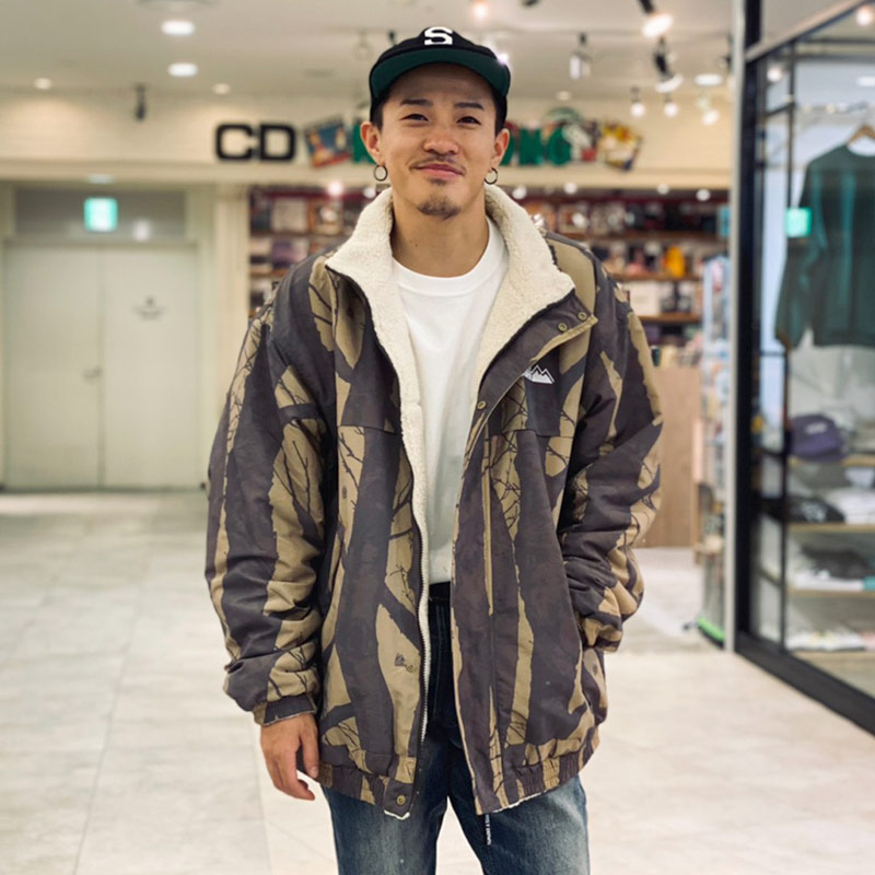 ラストLのみ】FIRST DOWN (ファーストダウン) “REVERSIBLE BOA JACKET ...