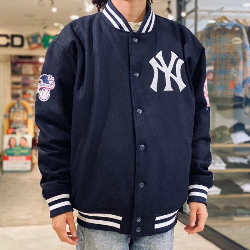 ラストLのみ】FANATICS (ファナティクス) “NEW YORK YANKEES MELTON ...