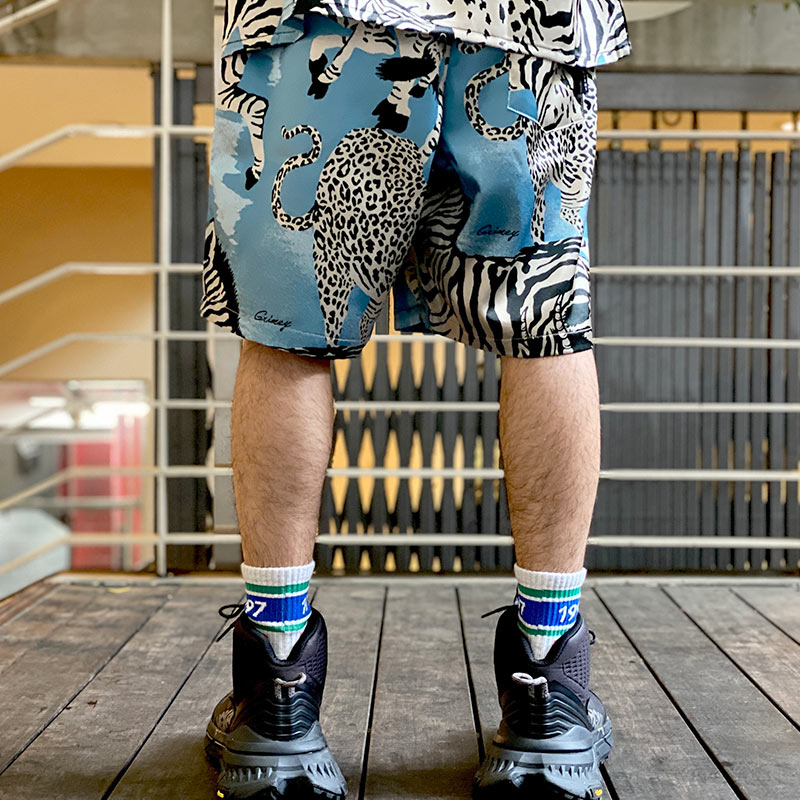 ラストLのみ】GRIMEY / GRMY (グライミー) “ANIMAL SATIN SHORTS