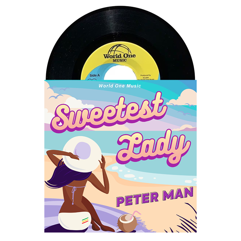 画像1: 【7inch RECORD】『Sweetest Lady / Version』PETER MAN (1)