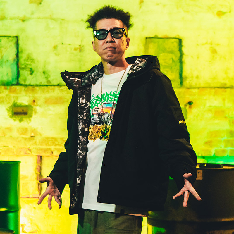 ラストLのみ】KINGSIZE（キングサイズ）“RAGGA DOWN JACKET