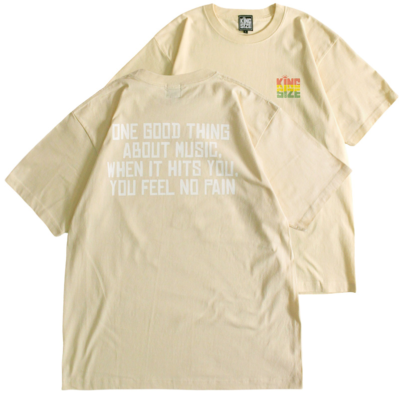 KINGSIZE（キングサイズ）“BLUNT BORDER TEE”