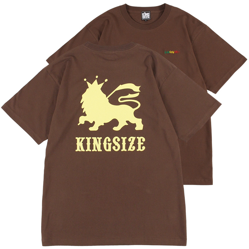 KINGSIZE（キングサイズ）“RASTA LION TEE”