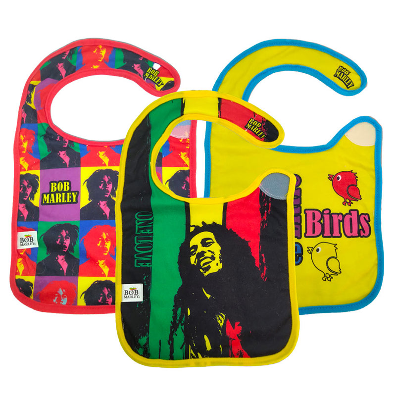【2025.04.18再入荷】BOB MARLEY “BIBS 3-PACK / スタイ 3枚セット”
