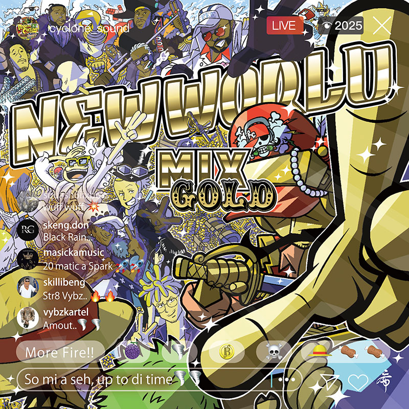 【2025.03.29再入荷】【CD】『NEW WORLD MIX -GOLD-』RODEM CYCLONE