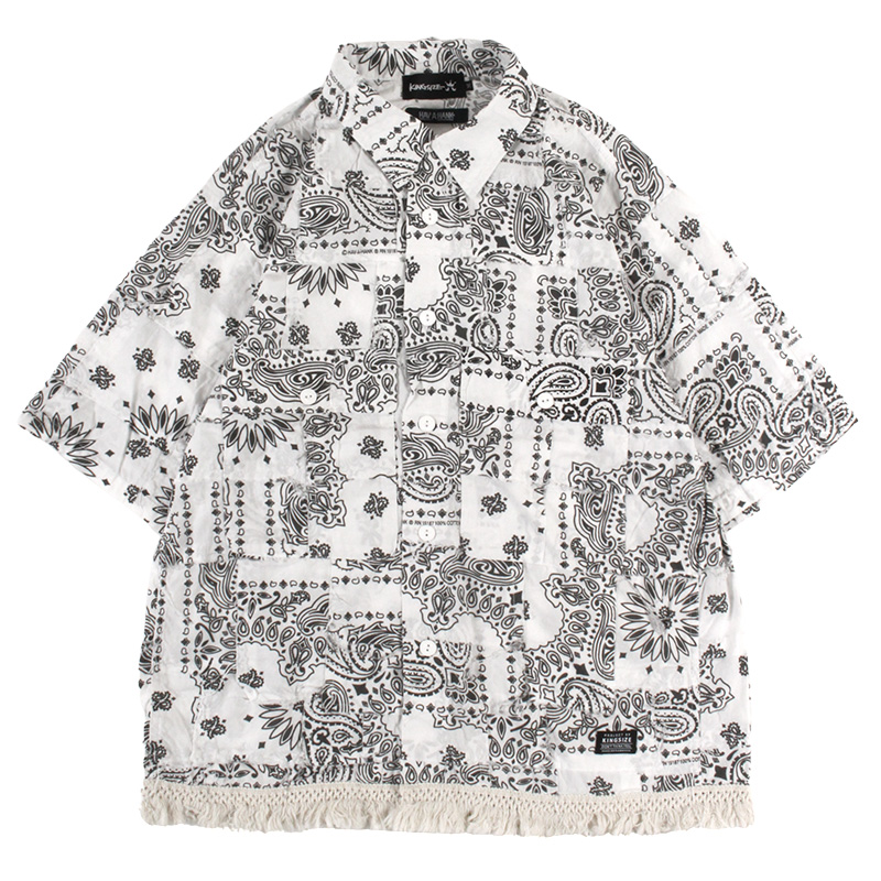 KINGSIZE（キングサイズ）“PAISLEY S/S SHIRTS”
