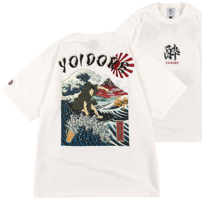 YOIDORE (ヨイドレ) “浮世絵サーファー TEE”