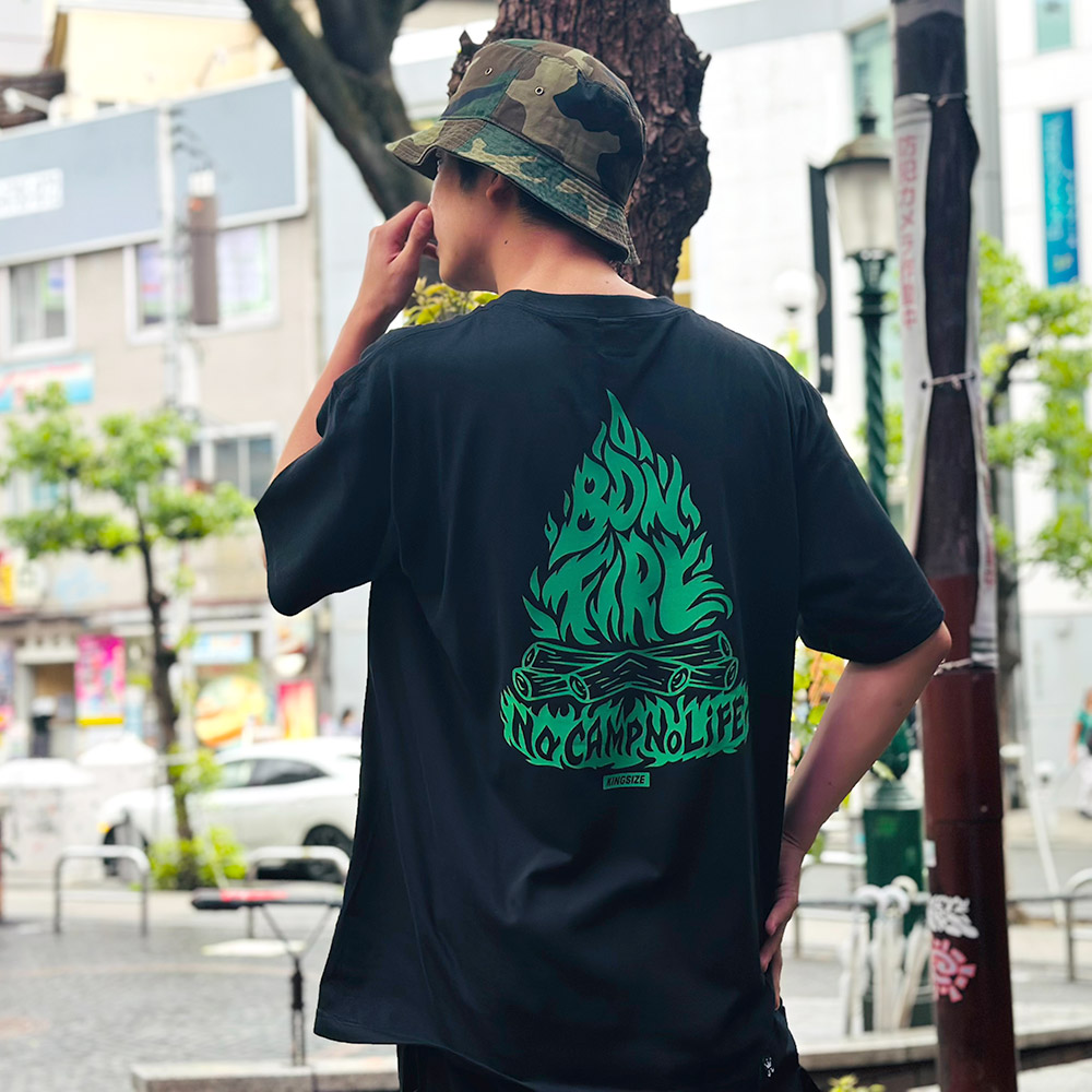 KINGSIZE（キングサイズ）“BON FIRE TEE” - DISSIDENT WEB SHOP