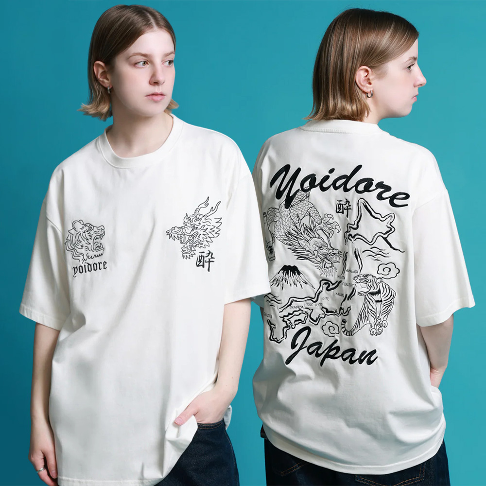 YOIDORE (ヨイドレ) “龍と虎 スカ JAPAN TEE” - DISSIDENT WEB SHOP