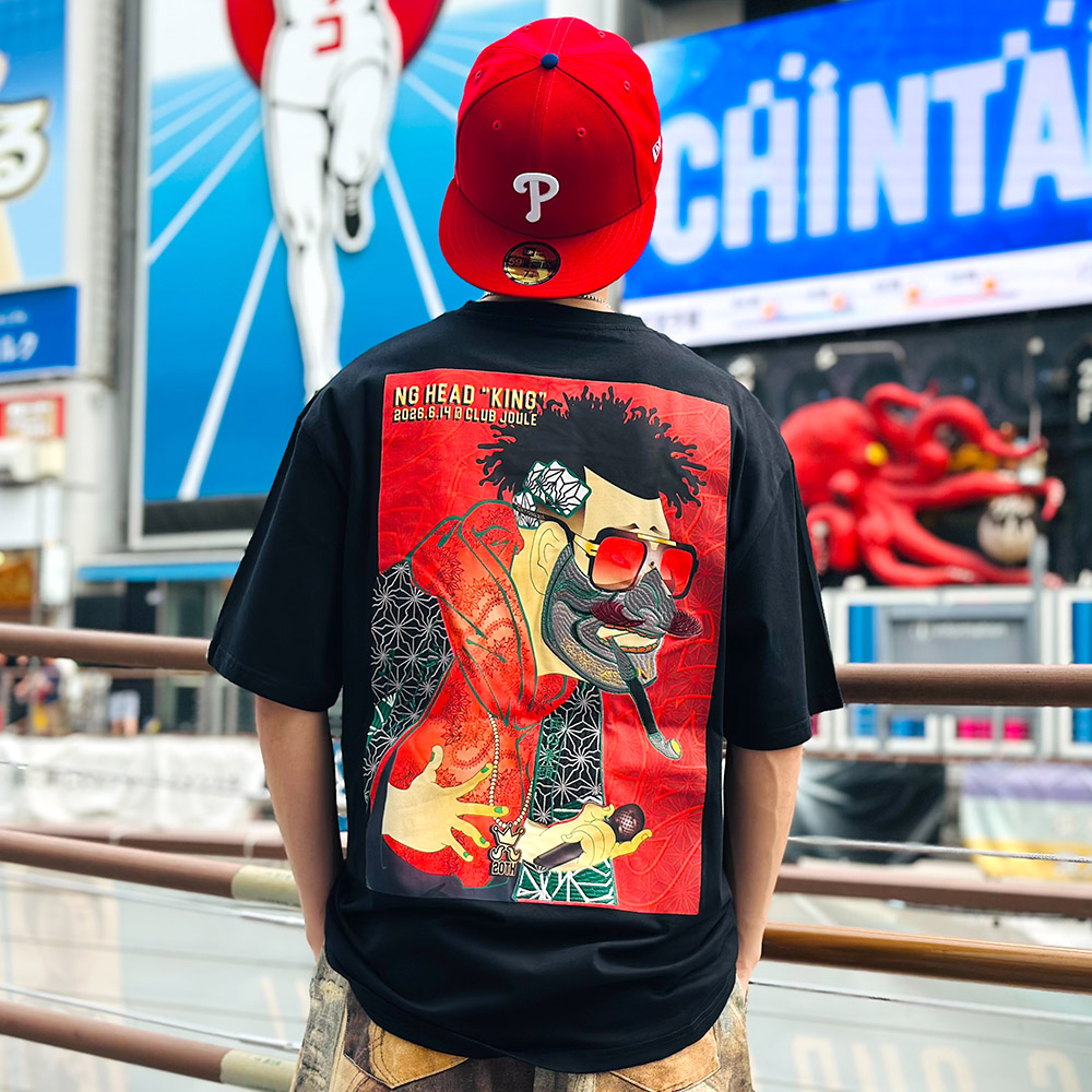 KINGSIZE（キングサイズ）x NG HEAD x BAKIBAKI “KING TEE