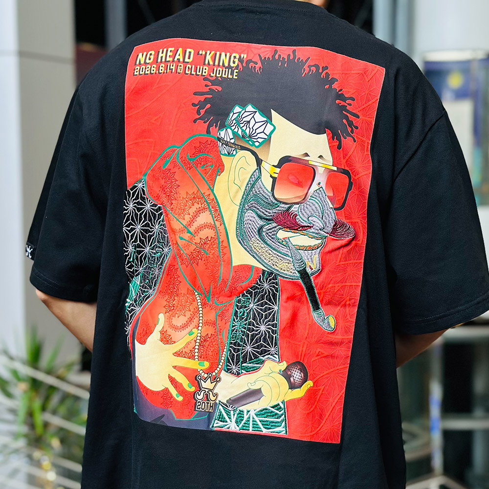 KINGSIZE（キングサイズ）x NG HEAD x BAKIBAKI “KING TEE