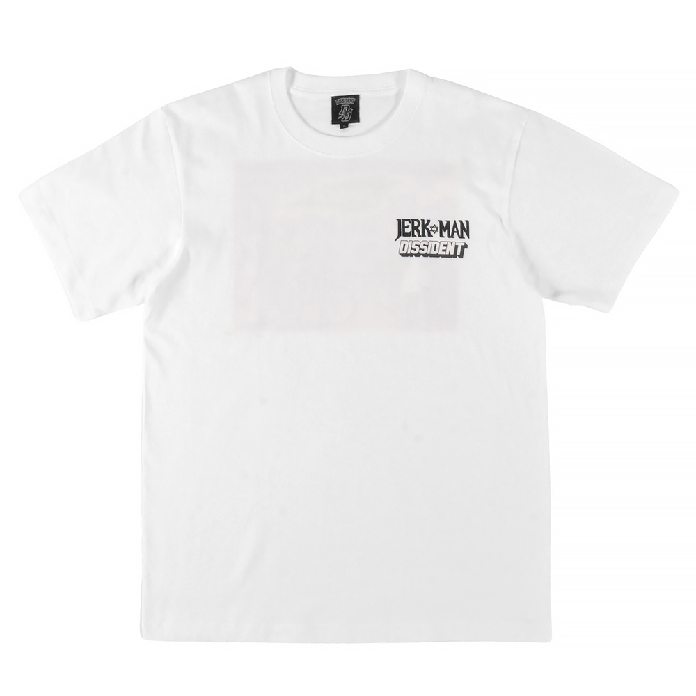 JERKMANxDISSIDENT “COLLABORATION TEE” - DISSIDENT WEB SHOP