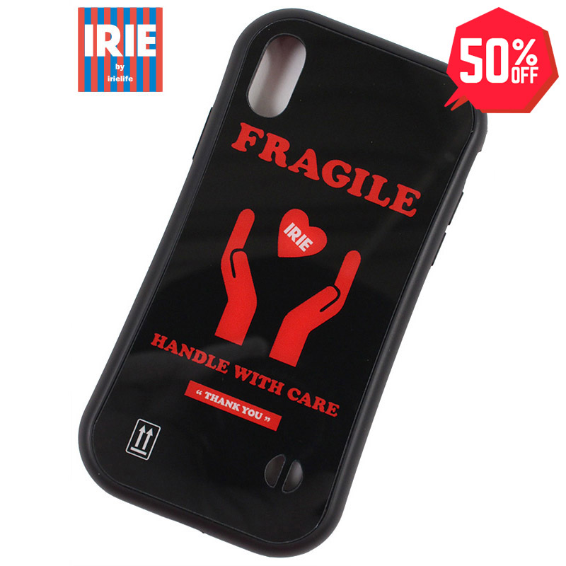 画像1: 【50%OFF】【ラストiPhone X/Xsのみ】IRIE by irielife(アイリー バイ アイリーライフ) “IRIE FRAGILE iPhone CASE” (1)