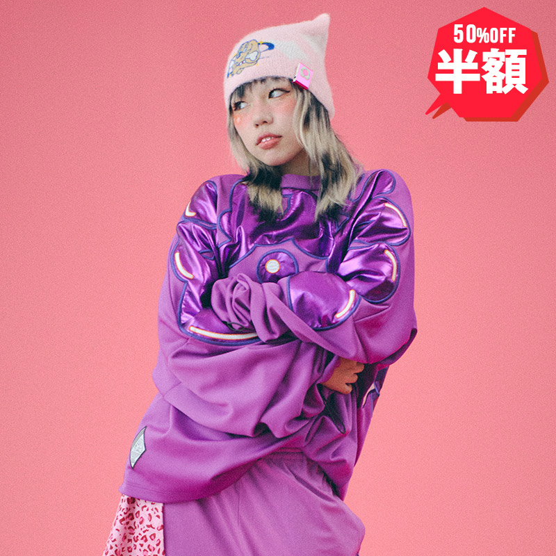 半額】GALFY(ガルフィー) “ピッカピカの大萌袖ロンTee