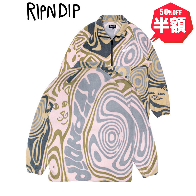 半額】【ラストXLのみ】RIPNDIP (リップンディップ) “HYPNOTIC BRUSHED