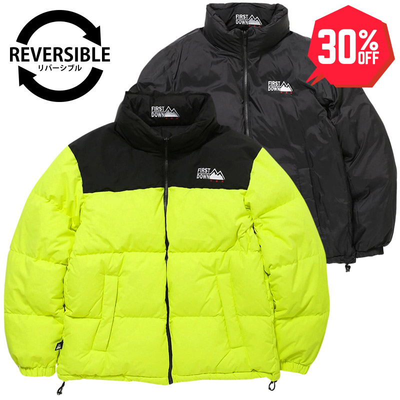 30%OFF】【ラストLのみ】FIRST DOWN (ファーストダウン) “BUBBLE DOWN