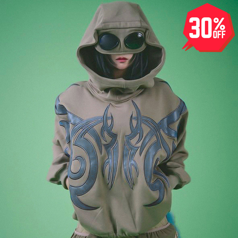 30%OFF】GALFY(ガルフィー) “探検メガネ部族パーカー” - DISSIDENT WEB