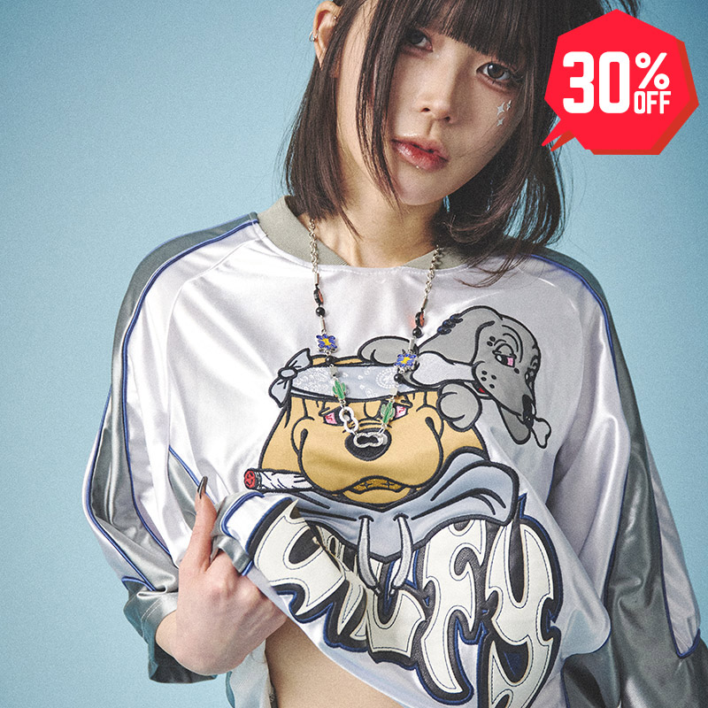 花冷え。 2024大解放祭　GALFYコラボ犬 Tシャツ XL 花冷え。official | 【💥Collaboration📢】 HANABIE.×GALFY コラボ犬 T