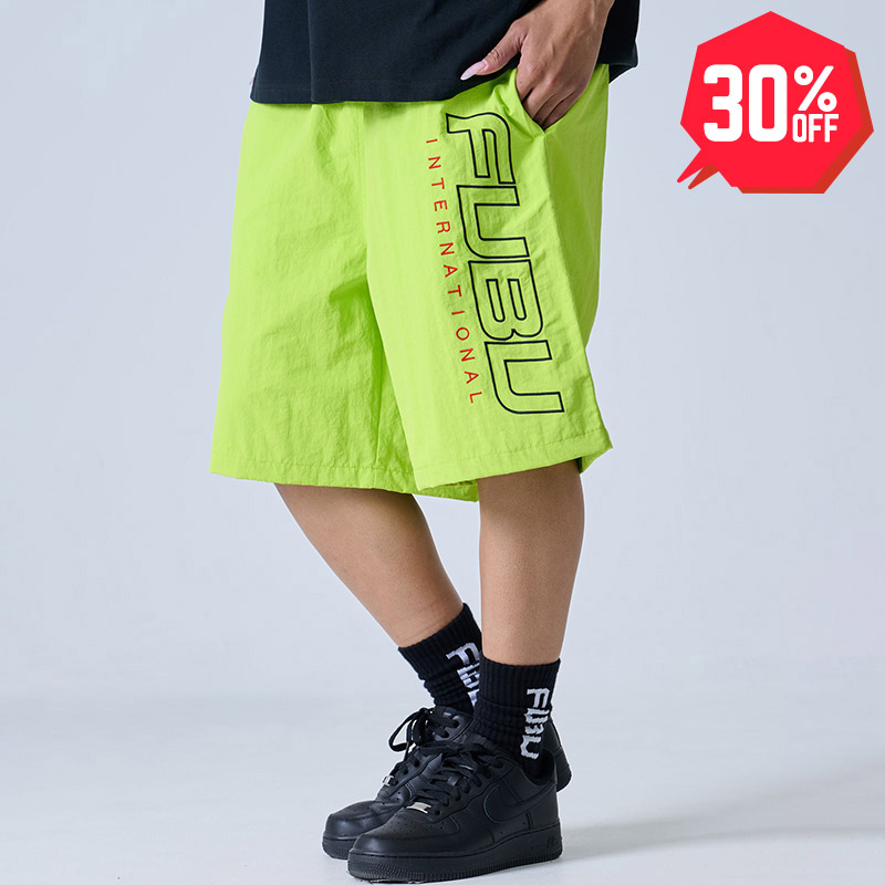 30%OFF】FUBU（フブ） “NYLON SHORT PANTS” - DISSIDENT WEB SHOP