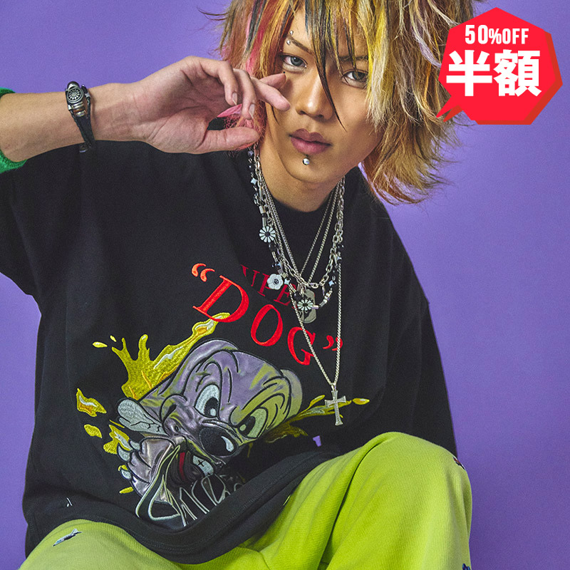 半額】GALFY(ガルフィー) “SUPER DOG Tee” - DISSIDENT WEB SHOP