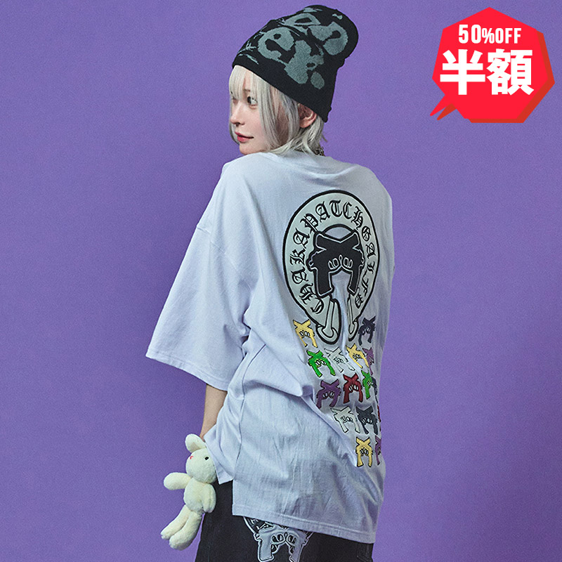 半額】GALFY(ガルフィー) “チャカパッチTシャツ2” - DISSIDENT WEB SHOP